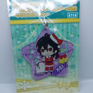 Happy Elements Ensemble Stars! Enstars Acrylic Keychain Volume 3 Rei Sakuma Christmas Version