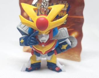 Vintage Super Robot Wars Toru Toru Figura Llaveros Go Shogun Getter Robo Daiturn