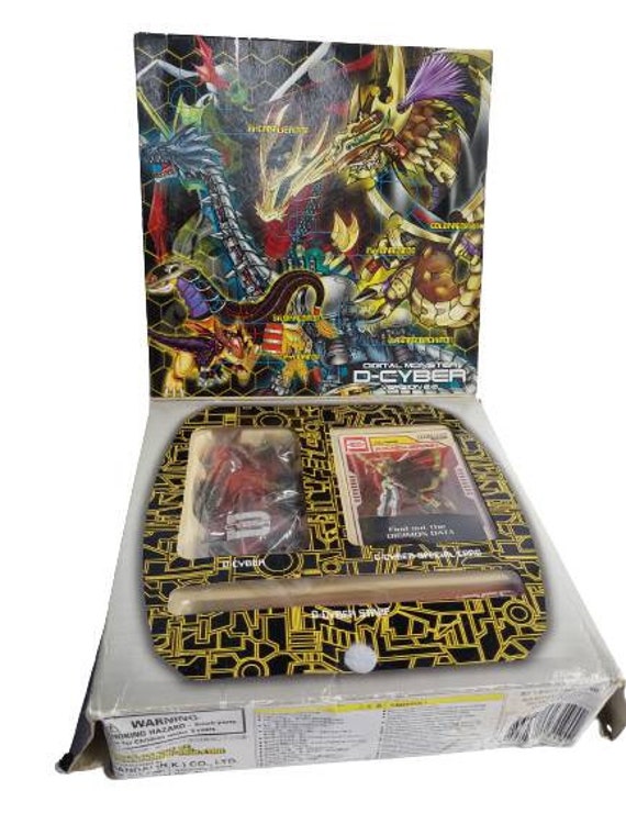 Digimon Digivice D-cyber Version 2 Gray Red Clear Axcabaliermon