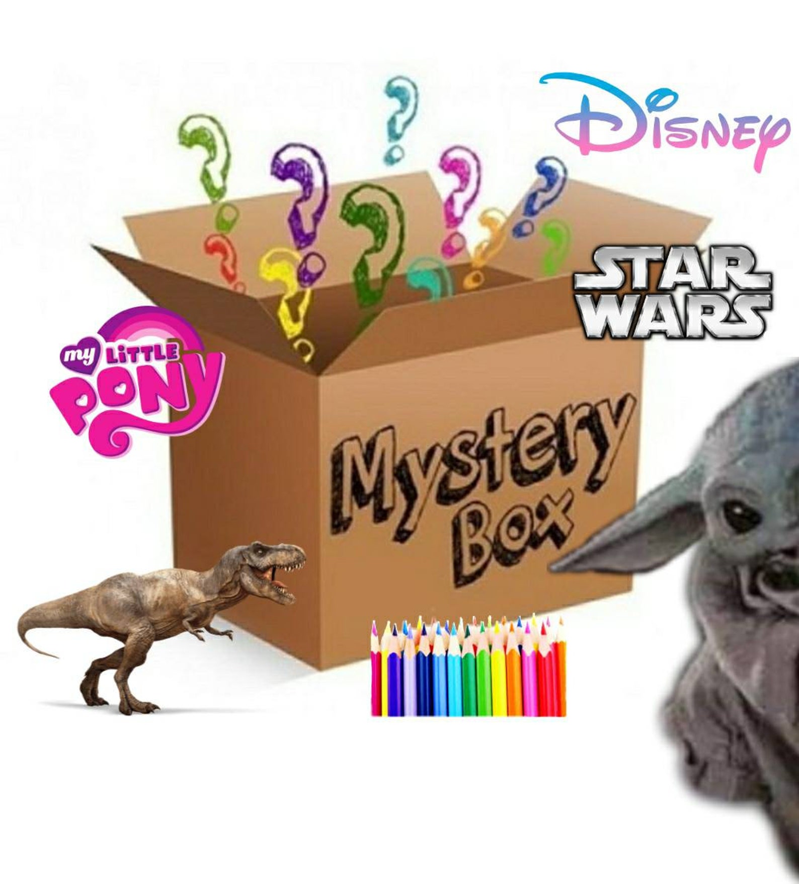 Kids Mystery Box for Ages 49. Toys Games Crafts and Much Etsy UK