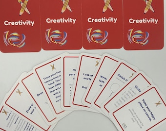 Creativity Cards: 25 artsy challenges to get your creative juices flowing