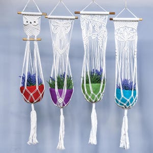 Dragonfly Macrame Plant Hanger/Plant Hanger/Macrame Hanger/Dragonfly Hanger/boho decor/plant holder