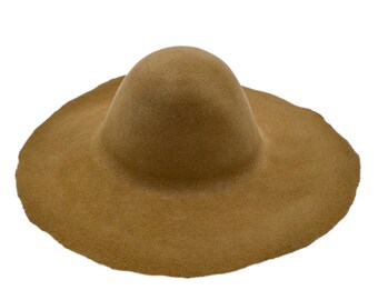 Heavy Weight Wool Felt Capeline Hat Body for Millinery