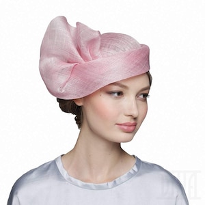 Creative Pink Derby Cloche Hat Perfect Ladies Headwear