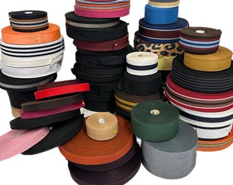 10 Yards (9,14 m) Millinery Grosgrain Ribbon - 1 inch (25mm)