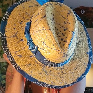 Palm Straw Hat Sample