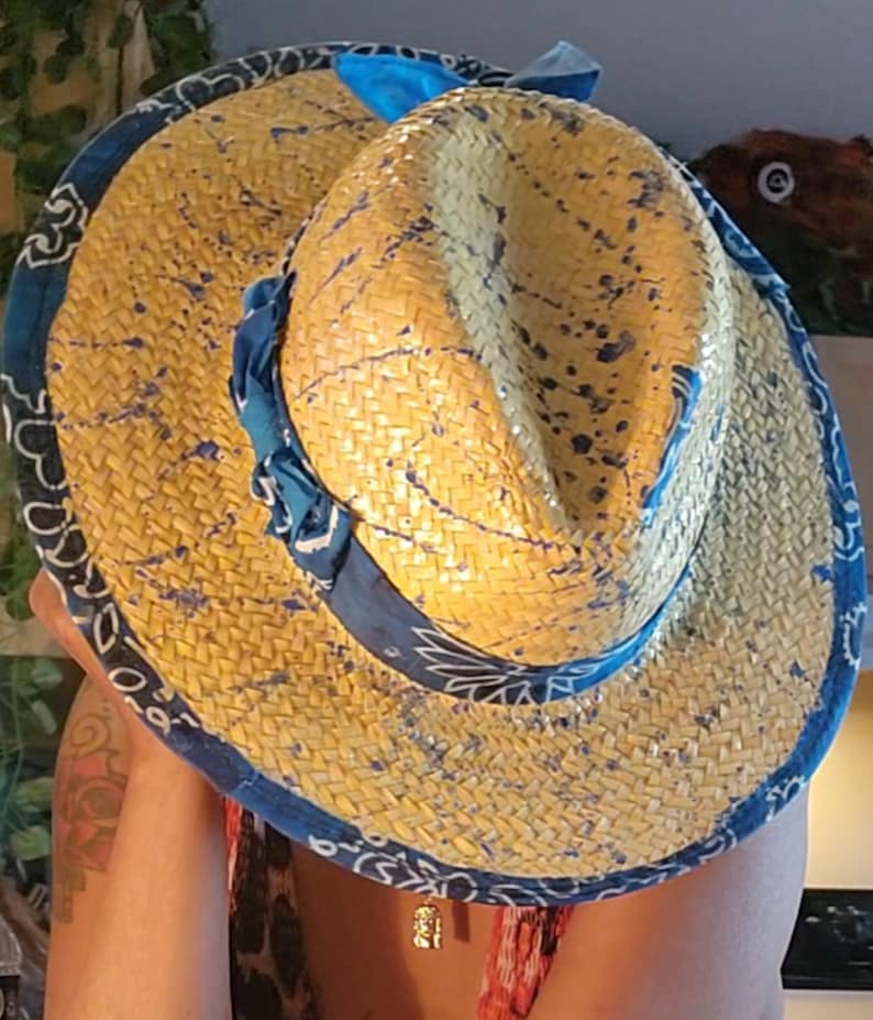 Palm Straw Hat Sample