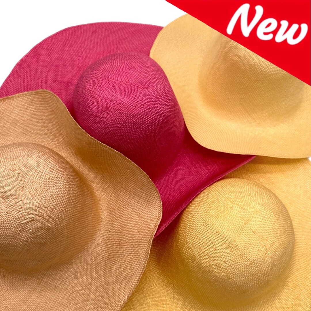 Straw Capeline Hat Bodies for Millinery Etsy