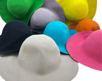 Lightweight Wool Felt Capeline Hat Body for Millinery