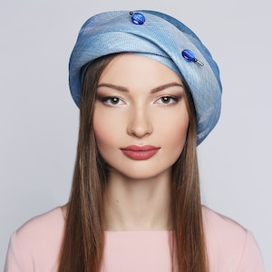 Lovely Cloche Hat of the Modern shape with a pin Derby Church Headwear