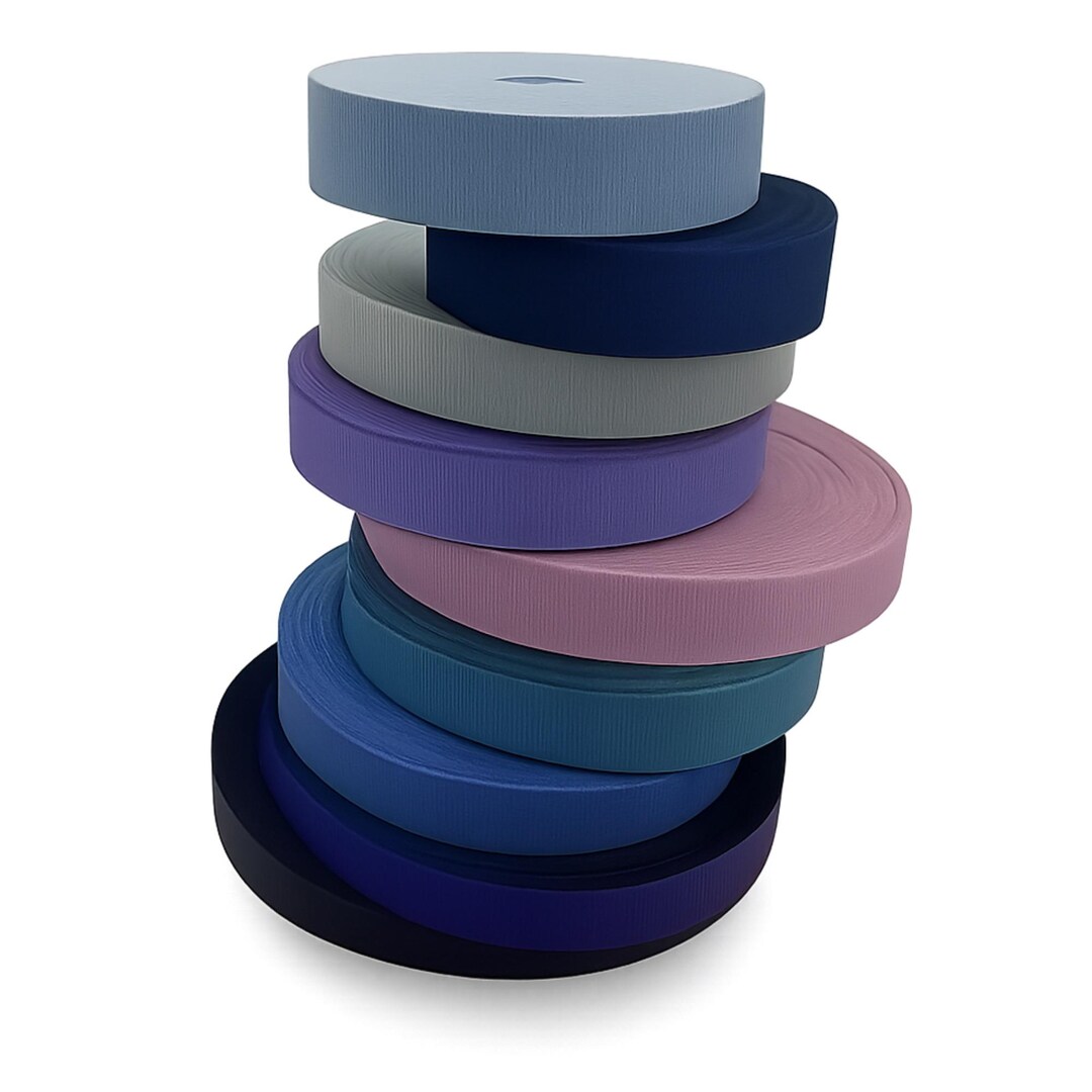 One Inch Ribbon Varigated 1 Inch Grosgrain Ribbon for Hat Making and Millinery - 1yard (0,914 M ...