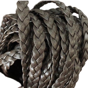 5 mm Hat Band Leather Tooled Braid - 1 m