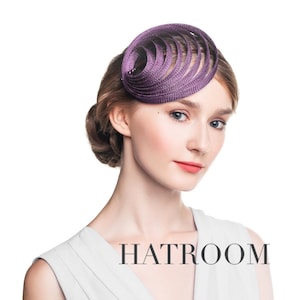 Lavender Fascinator Hat - Perfect for Weddings, Tea Parties, and Special Occasions