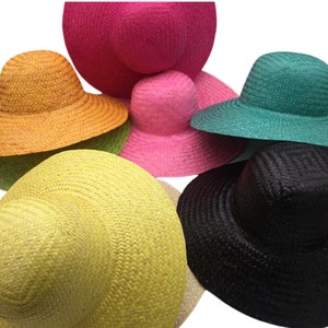 Palm Straw Capeline Hat Bodies for Millinery and Hat Making
