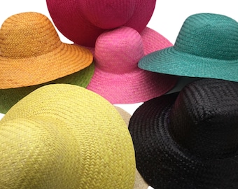 Palm Straw Capeline Hat Bodies for Millinery and Hat Making