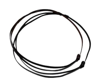 Belt Adjustable Hat Accessories Leather Hatband
