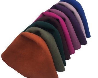 Wool Felt Cone Hat Bodies for Millinery
