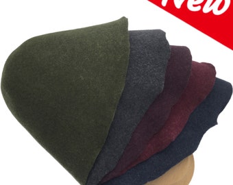 Wool Felt Cone Hat Bodies Melange