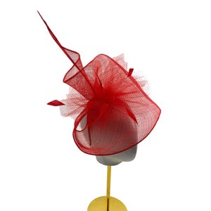 Bandeau Fascinator Élégant Avec Décor Résine - Pour Tea Party, Mariage, Événements Spéciaux | Bleu