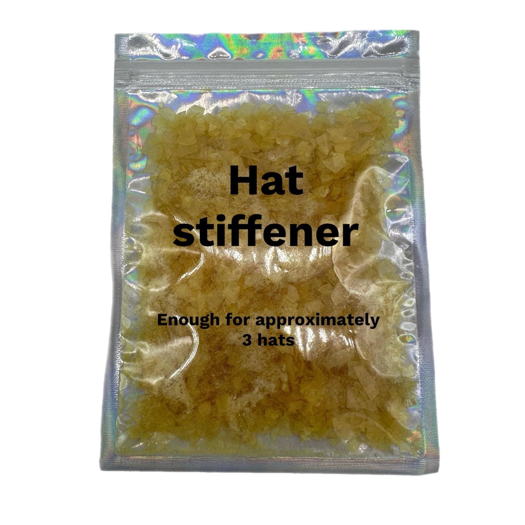 Hat Shellac Sturdy Firm and Rigid Stiffener for Approximately 3 Hats Dewaxed ...
