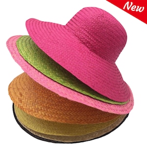 Palm Straw Capeline Hat Bodies for Millinery and Hat Making