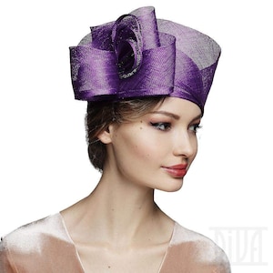 Elegant Cloche Hat Tea Party Church Headwear
