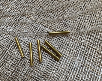 Set of 6m Transparent Hat Brim Wire & 6 Connectors for Millinery