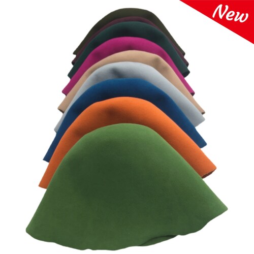 Wool Felt Capeline Hat Bodies for Millinery Etsy