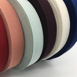 1 roll Grosgrain Ribbon for Hat Making and Millinery 1-inch, 54 yards (50 m)