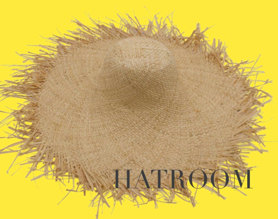 Giant Raffia Straw Capeline Hat Bodies for Millinery and Hat Etsy