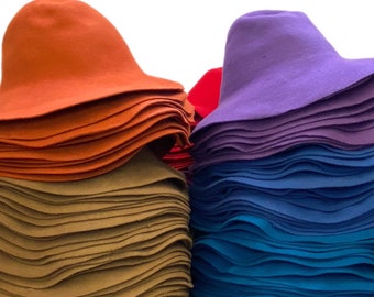 Wool Felt Capeline Hat Bodies for Millinery