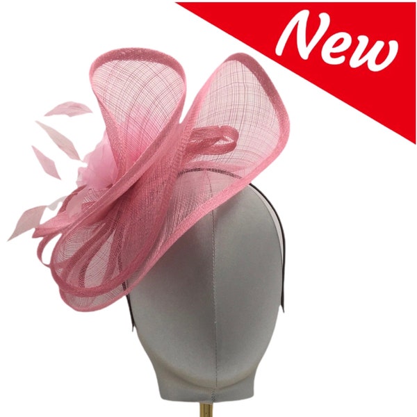 Pink Fascinator Etsy