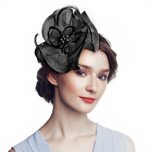 Flower Fascinator Hat for Derby Wedding Tea Party Cocktail