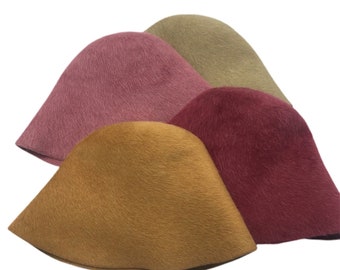 Fur Felt Hat Bodies Long-Hair Melusine for Hat Making