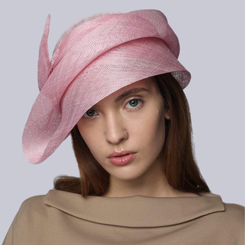 Lovely Cloche Hat of the Modern Shape Derby Church Headwear image 1