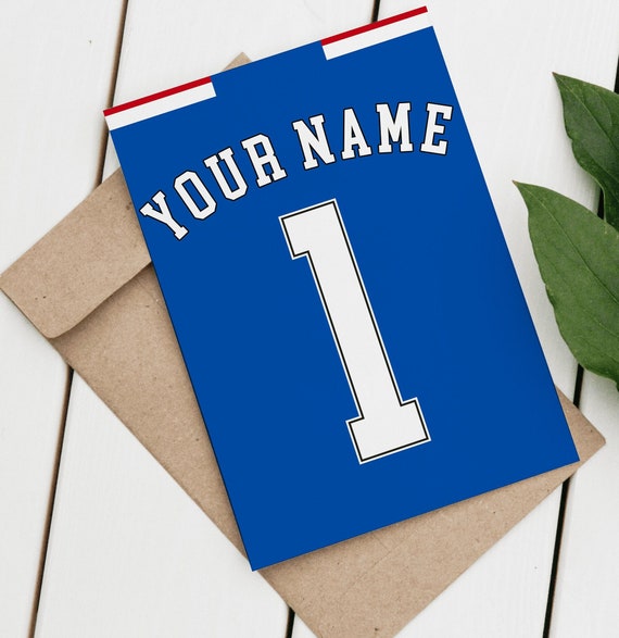 Rangers personalised shirt discount