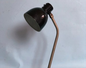 Industrial Steel Desk Lamp Hala Zeist 1950s The Netherlands