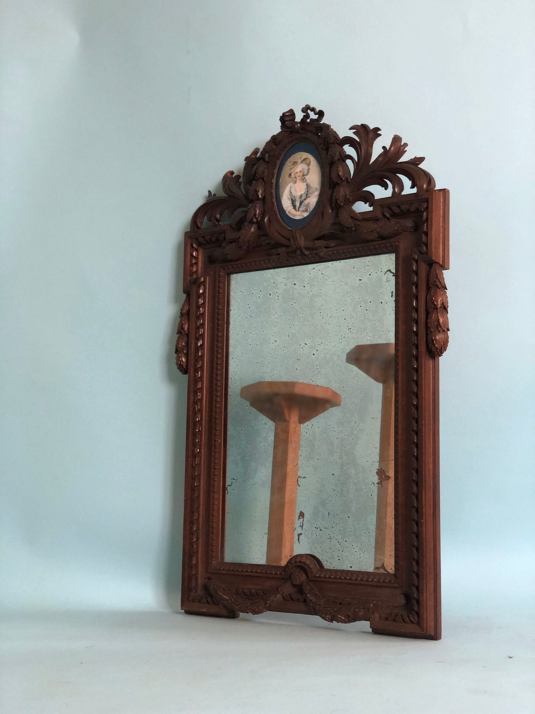 EGHOME Antiqued Gold Ornate Mirror … curated on LTK