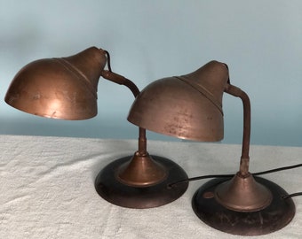 A Pair of Mid Century Desk Lamps France 1950s