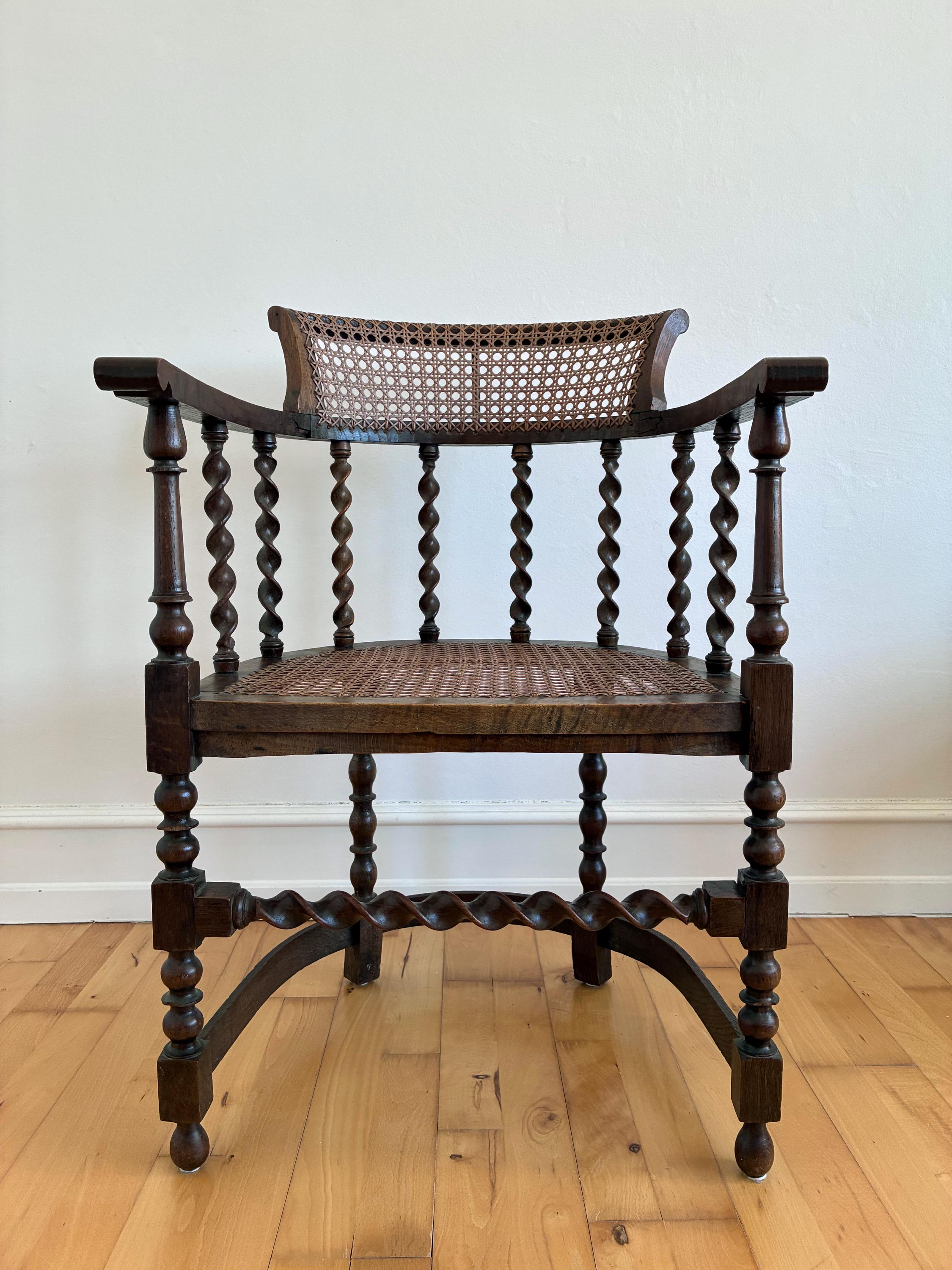 Edwardian Corner Chair - Etsy