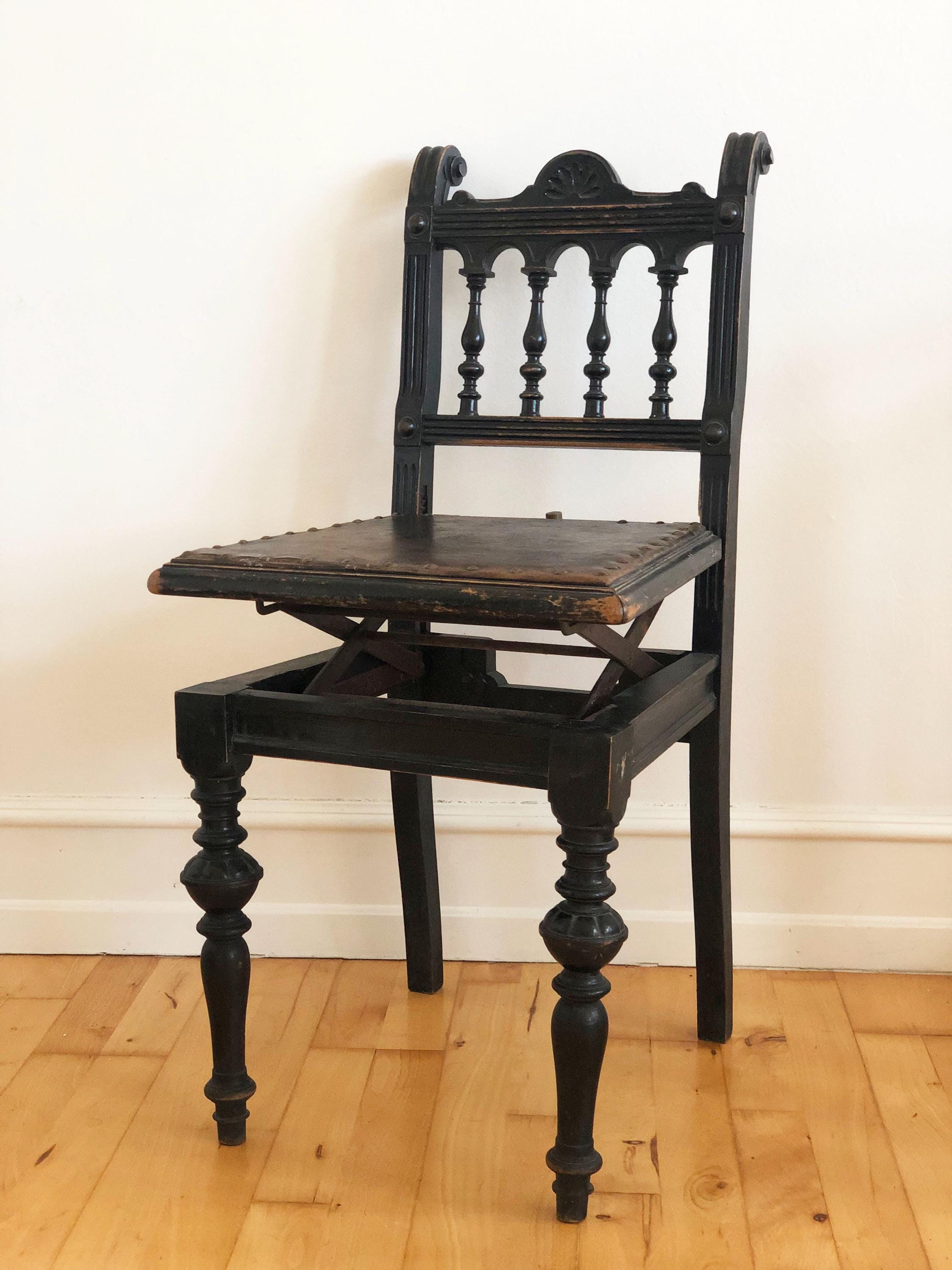 Antique piano chair - Etsy 日本
