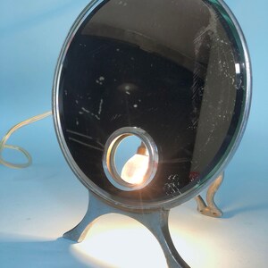 1930s Illuminated Shaving Mirror By Harcourts Of London image 5