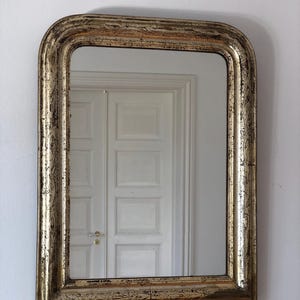 Large High Quality Antique Louis Philippe Giltwood French Mirror Late 19th Century