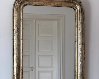Large High Quality Antique Louis Philippe Giltwood French Mirror Late 19th Century