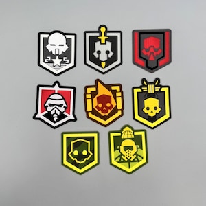 Helldivers 2 Tactical Patch – Hook Backing & Iron on - for Hats, Backpacks, Jackets, Vests and Plate Carriers.