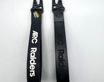 Arc Raiders Inspired Keychain – Tactical Gamer Key Fob for Bags, Backpacks & Everyday Carry