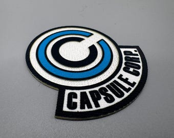 Dragon Ball Z Capsule Corp Patch - Iron-On Cosplay Applique