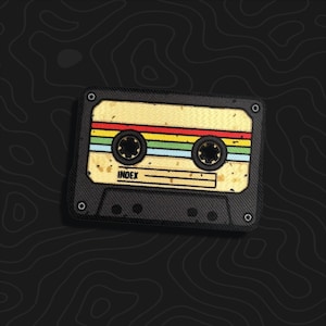 Lance Mixtape – Arc Raiders Inspired Patch, Iron On - Hook Backing