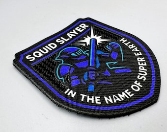 SQUID SLAYER – Tactical Morale Patch - Helldivers 2 inspired patch