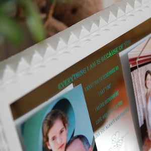 Desk picture frame, Table picture frame, Wooden photo frame, Custom photo frame, Great grandma gift, Wooden picture frame, Photocard frame